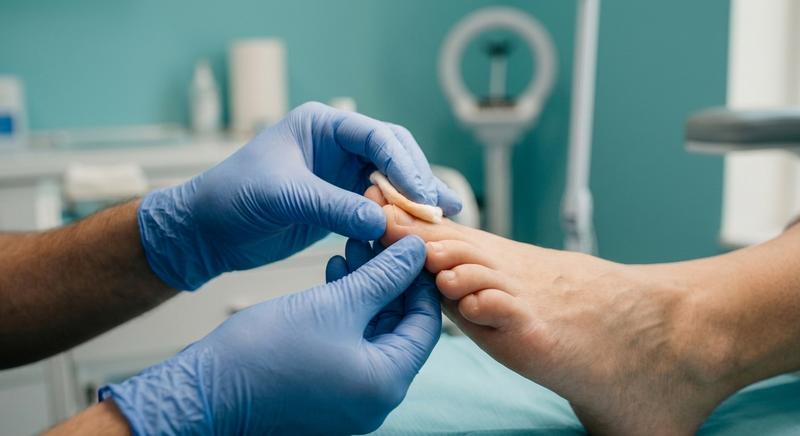 Podologische Behandlung in der Praxis VitaPedes Basel